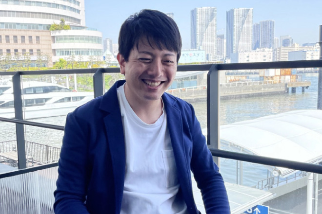 成長を語る近澤さん